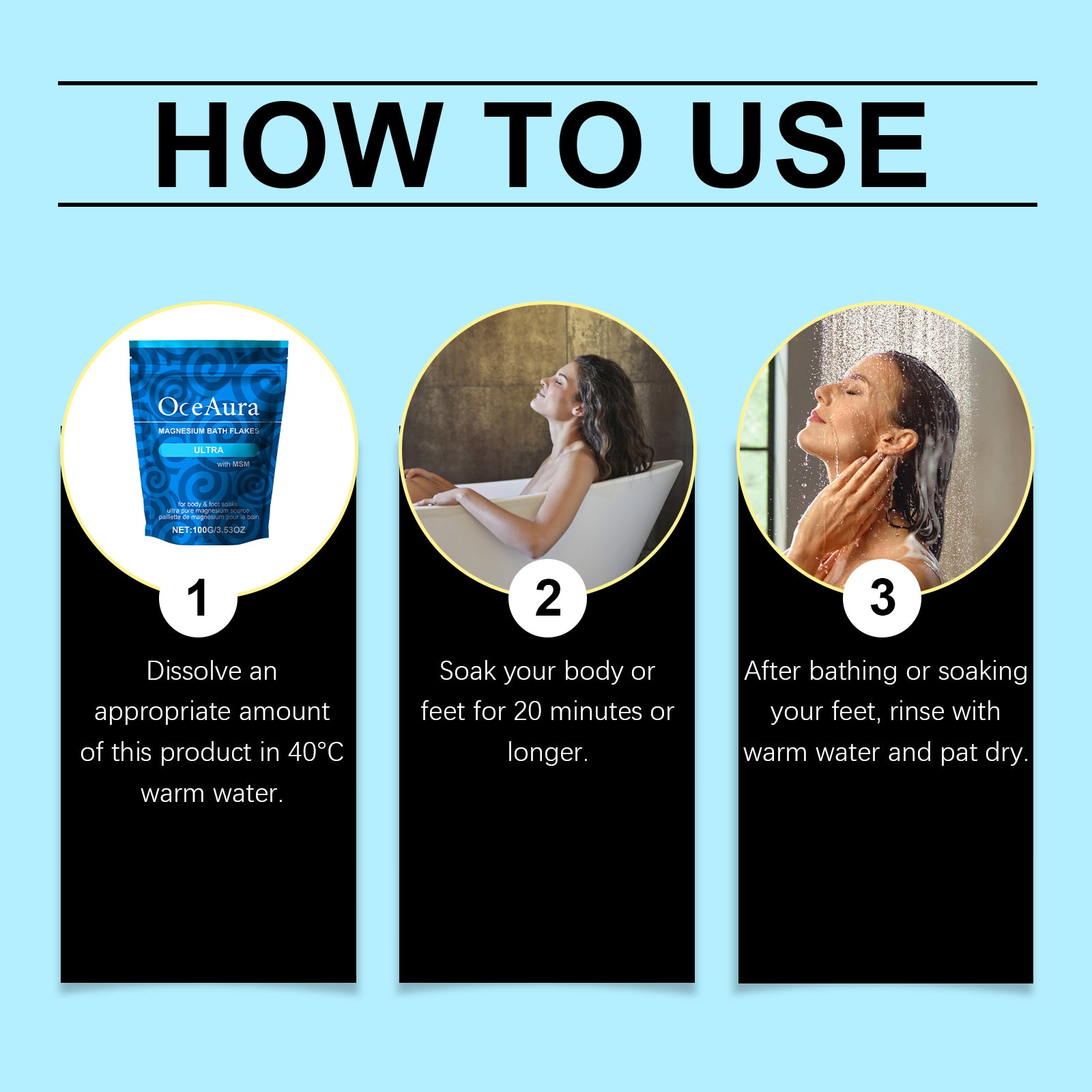 Magnesium Bath Flakes