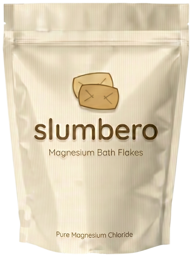 Slumbero Magnesium Bath Flakes pouch